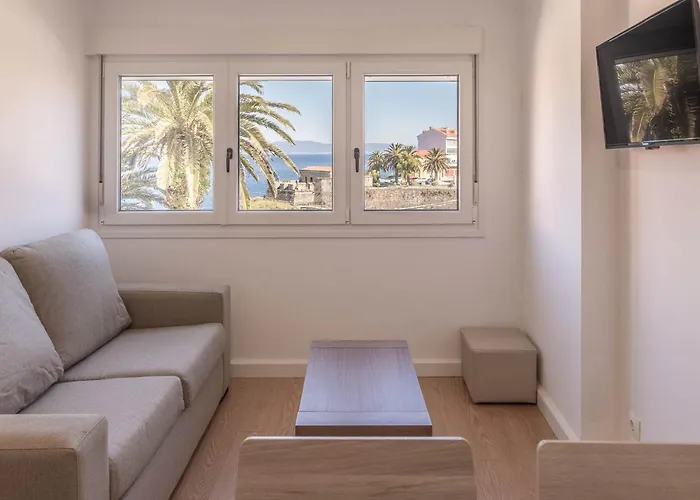 Apartman Con Vistas Al Mar Y Playa Finisterre
